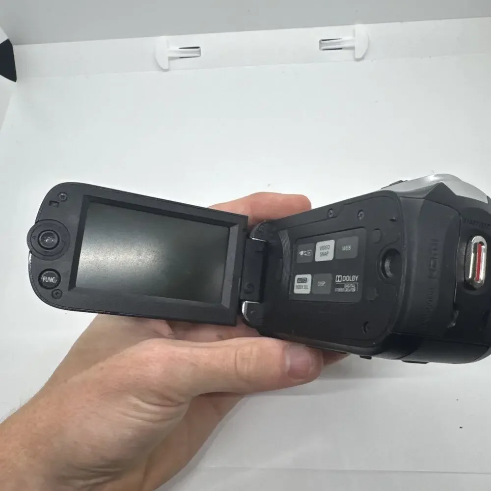 Canon Vixia HF R10 HFR10 Video Camcorder 1080p HD w/ Battery No Charger Tested